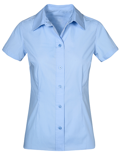 Promodoro Women´s Poplin Shirt Short Sleeve Promodoro Women´s Poplin Shirt Short Sleeve