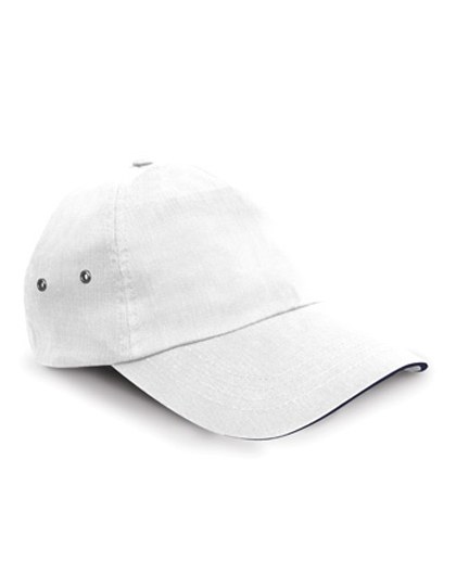 Result Headwear Printers Plush Cotton 5 Panel Cap