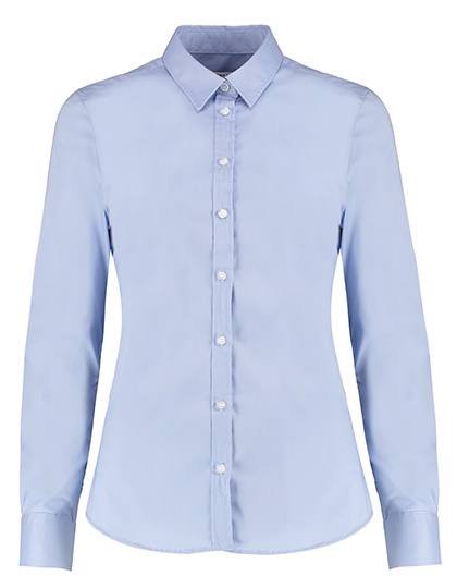 Kustom Kit Women´s Tailored Fit Stretch Oxford Shirt Long Sleeve