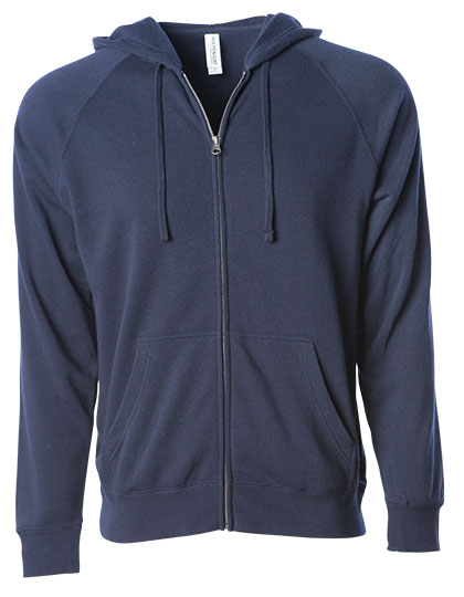 Independent Unisex Midweight Special Blend Raglan Zip Hood
