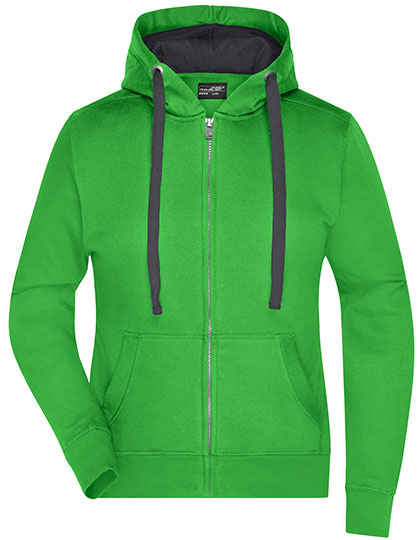 James&Nicholson Ladies´ Hooded Jacket James&Nicholson Ladies´ Hooded Jacket