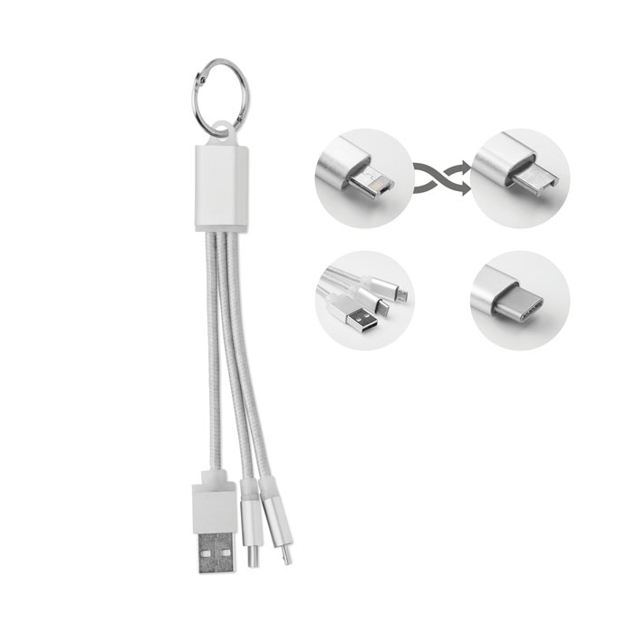 Schlüsselring mit Kabel-Set Schlüsselring mit Kabel-Set