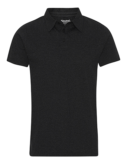 Neutral Recycled Cotton Polo