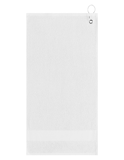 Golfhandtuch mit Aufhänger Golfhandtuch mit Aufhänger