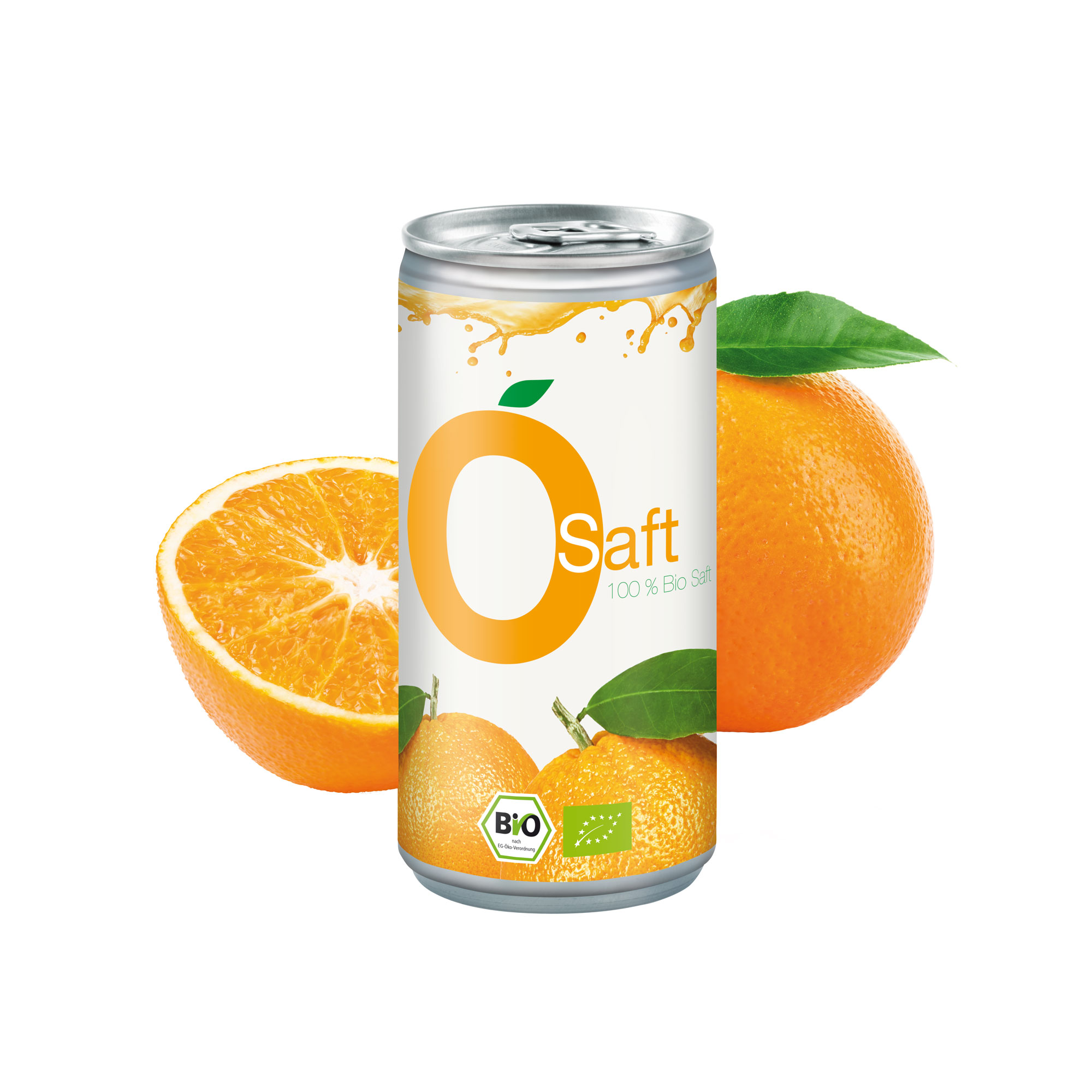 200 ml Bio Orangensaft (Dose) - Smart Label (Pfandfrei)