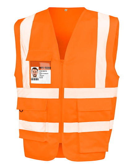 Result Safe-Guard Heavy Duty Polycotton Security Vest Result Safe-Guard Heavy Duty Polycotton Security Vest