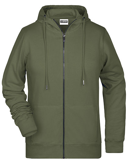James&Nicholson Ladies´ Zip-Hoody James&Nicholson Ladies´ Zip-Hoody