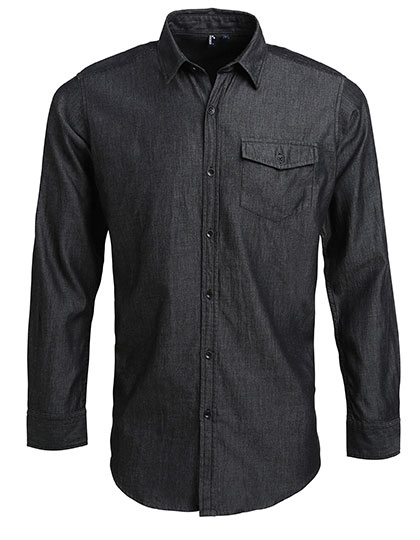 Premier Workwear Men´s Jeans Stitch Denim Shirt