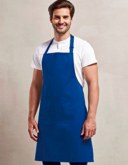 Premier Workwear Colours Collection Bib Apron With Pocket