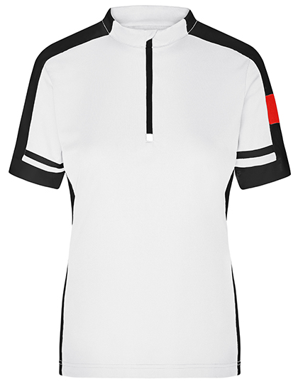James&Nicholson Ladies´ Bike-T Half Zip James&Nicholson Ladies´ Bike-T Half Zip