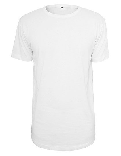 Build Your Brand Shaped Long Tee Build Your Brand Shaped Long Tee