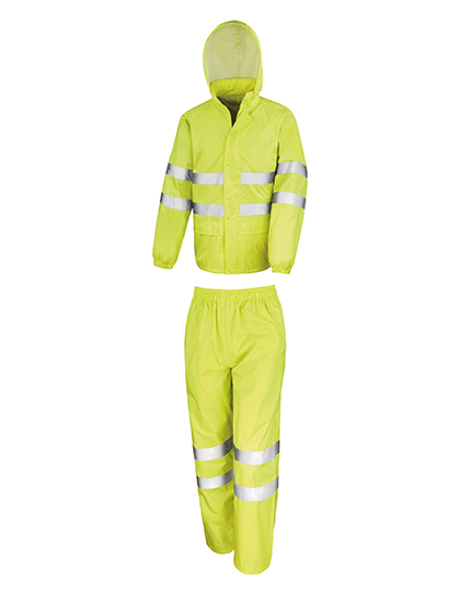Result Safe-Guard High Vis Waterproof Suit Result Safe-Guard High Vis Waterproof Suit
