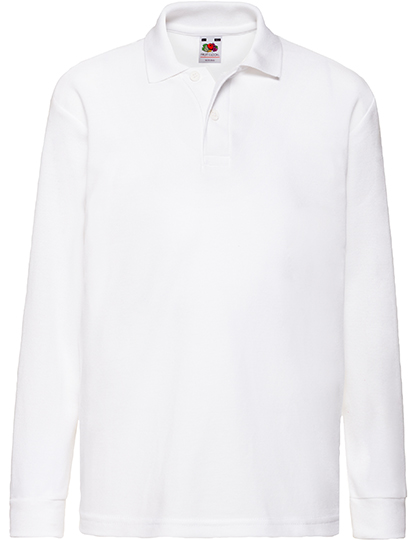 Fruit of the Loom Kids´ Long Sleeve 65'35 Polo Fruit of the Loom Kids´ Long Sleeve 65'35 Polo