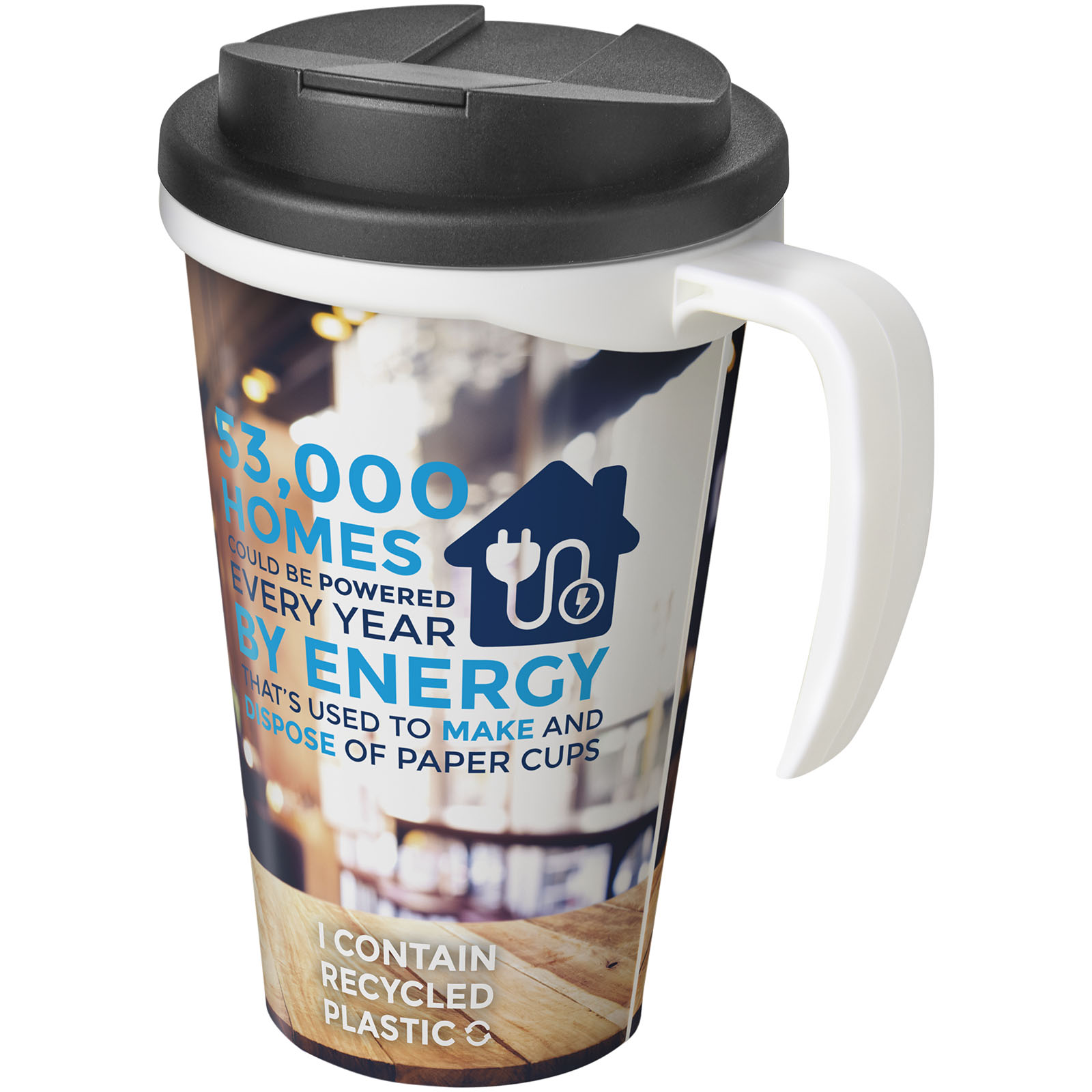 Brite-Ameriano® Grande 350 ml Isolierbecher mit auslaufsicherem Schraubverschluss