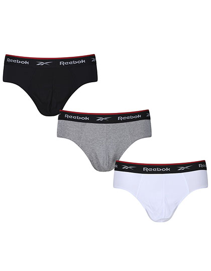 Reebok Men´s Sports Brief - Wiggins (3 Pair Pack) Reebok Men´s Sports Brief - Wiggins (3 Pair Pack)