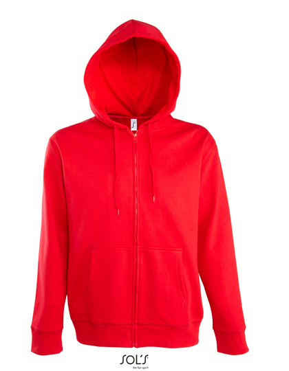 SOL´S Men´s Hooded Zipped Jacket Seven