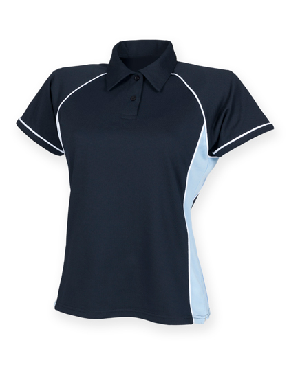 Finden+Hales Ladies´ Piped Performance Polo