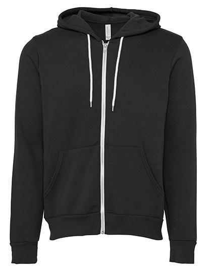 Canvas Unisex Poly-Cotton Fleece Full-Zip Hoodie Canvas Unisex Poly-Cotton Fleece Full-Zip Hoodie