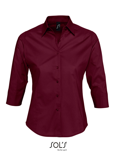 SOL´S Women´s Stretch-3'4-Sleeve Blouse Effect