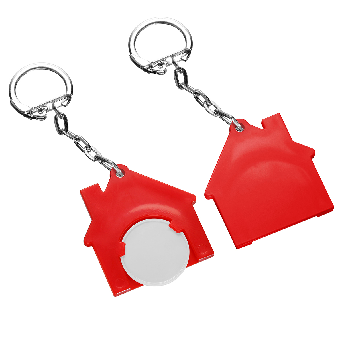 Chiphalter mit 1€-Chip Haus Chiphalter mit 1€-Chip Haus