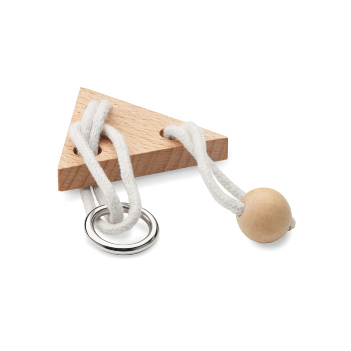 Geduldsspiel Holz Dreieck Geduldsspiel Holz Dreieck