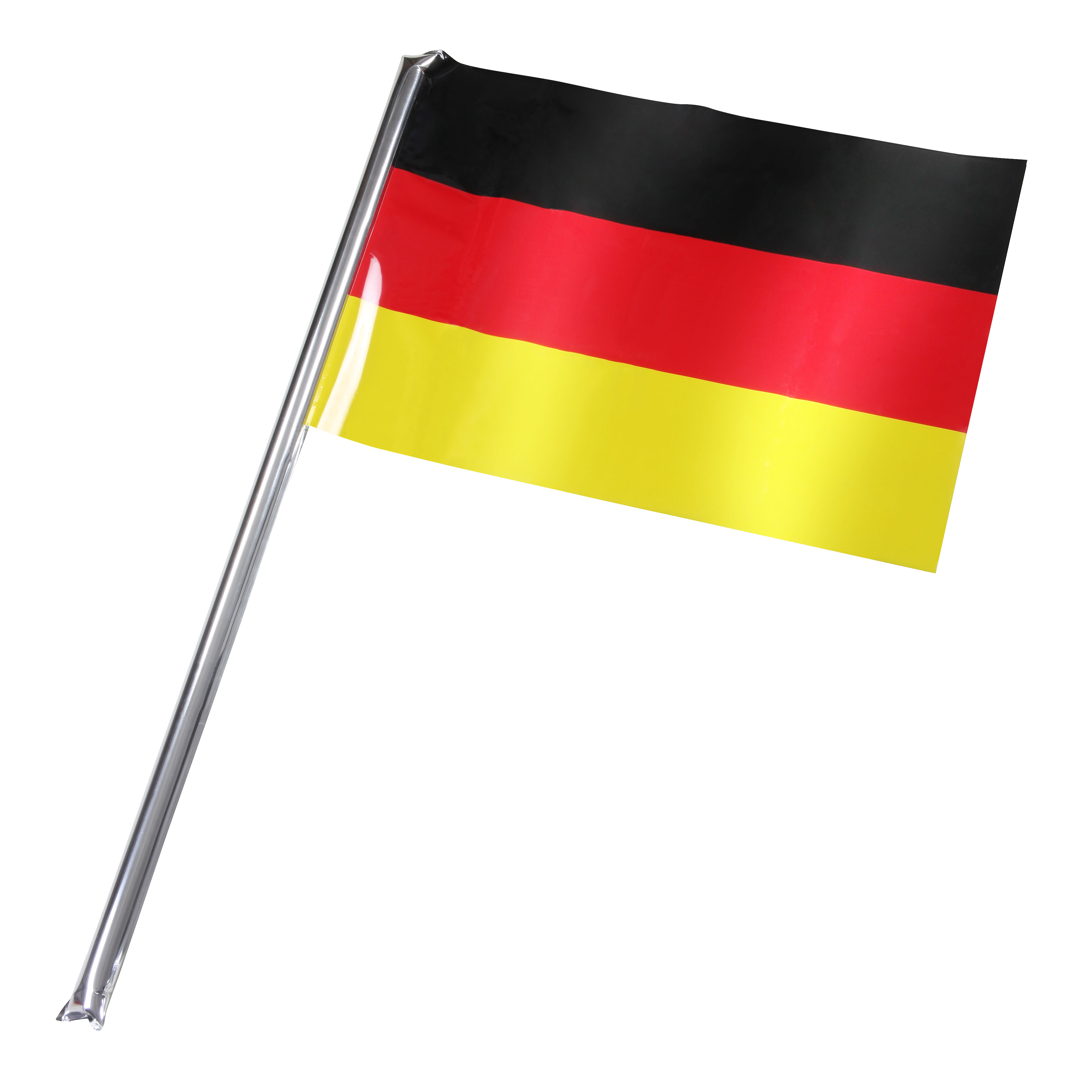Fahne, selbstaufblasend Deutschland, klein