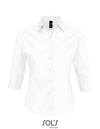 SOL´S Women´s Stretch-3'4-Sleeve Blouse Effect
