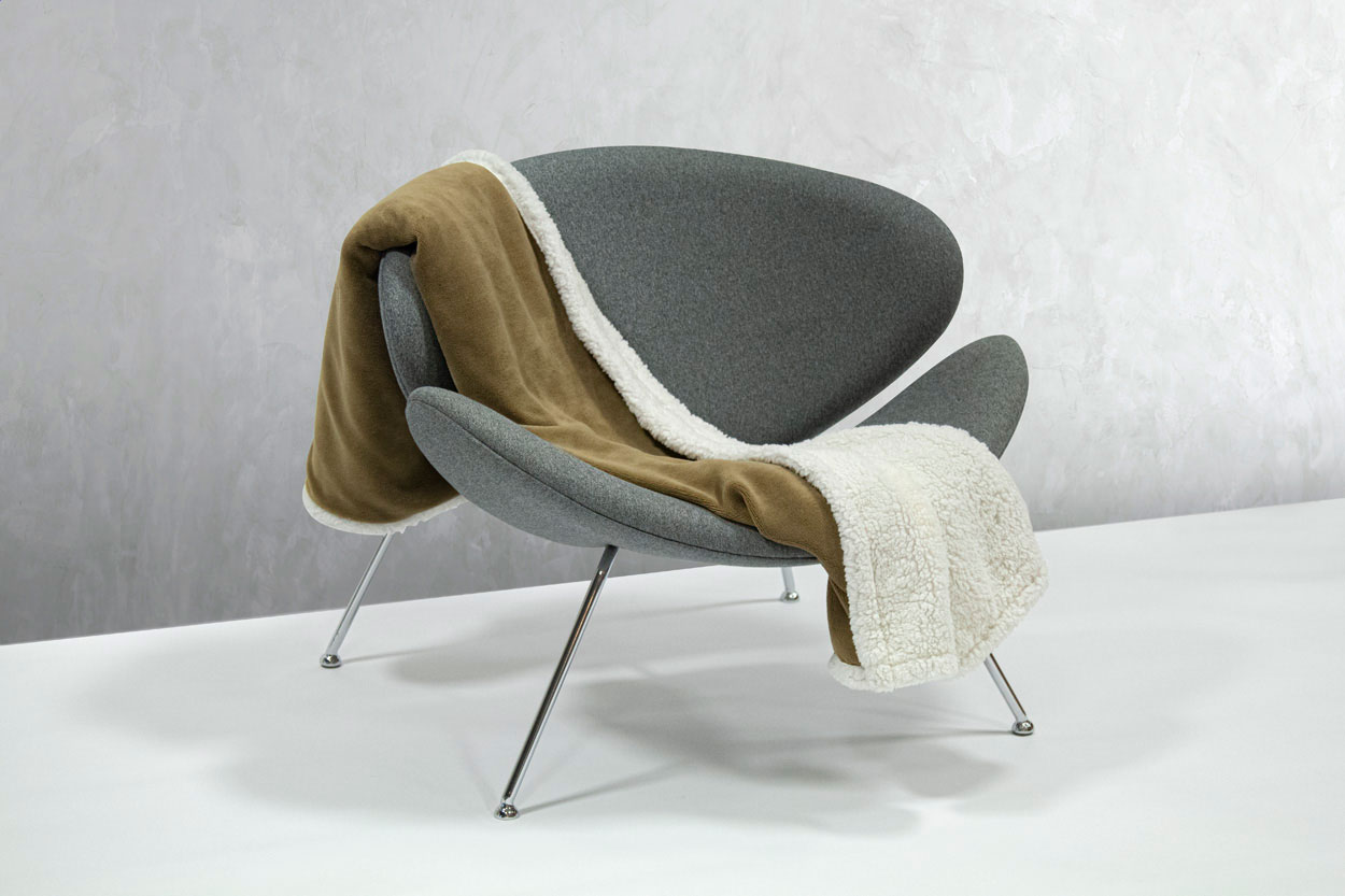 Korallen-Fleecedecke Sammia Korallen-Fleecedecke Sammia