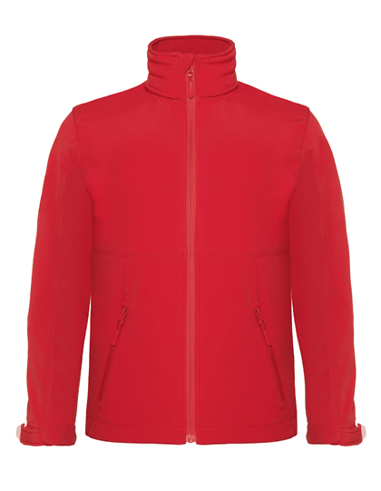 B&C COLLECTION Kids´ Hooded Softshell Jacket