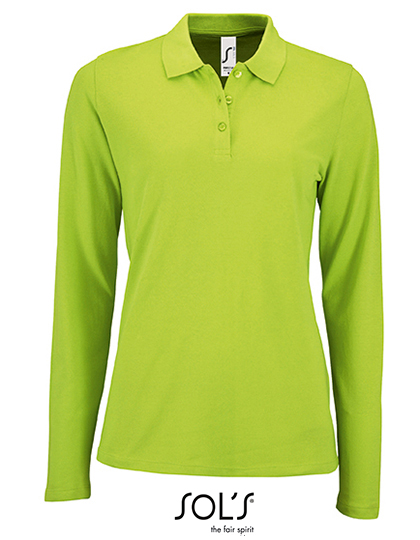 SOL´S Women´s Long-Sleeve Piqué Polo Shirt Perfect
