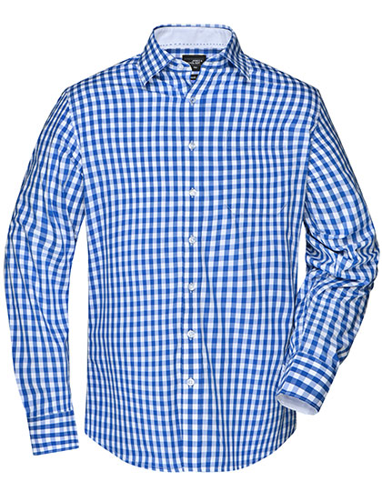 James&Nicholson Men´s Checked Shirt James&Nicholson Men´s Checked Shirt
