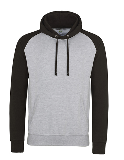 Just Hoods Baseball Hoodie