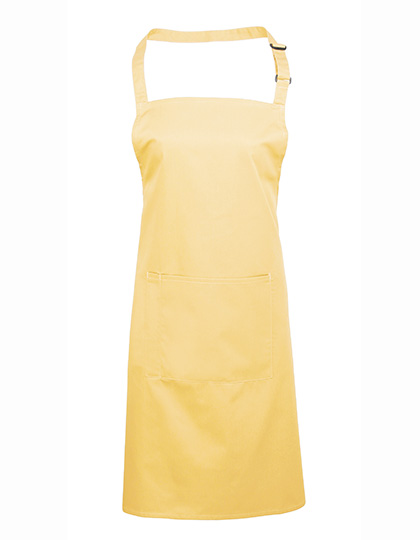 Premier Workwear Colours Collection Bib Apron With Pocket