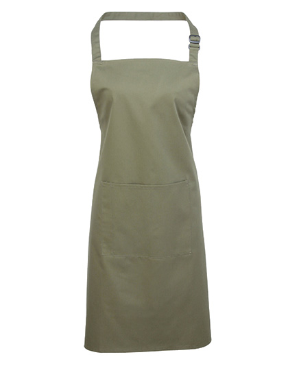 Premier Workwear Colours Collection Bib Apron With Pocket