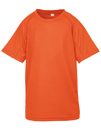 SPIRO Junior Performance Aircool Tee
