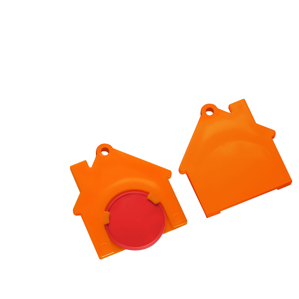 Chiphalter mit 1€-Chip Haus