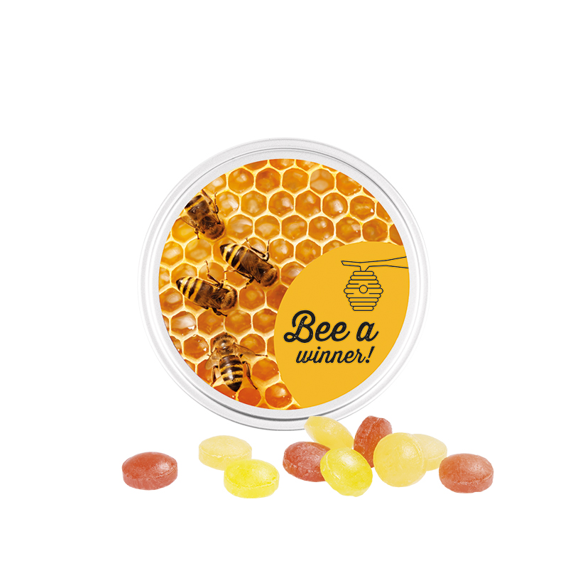 Midi Dose weiß Mini Bonbons Fruchtmix