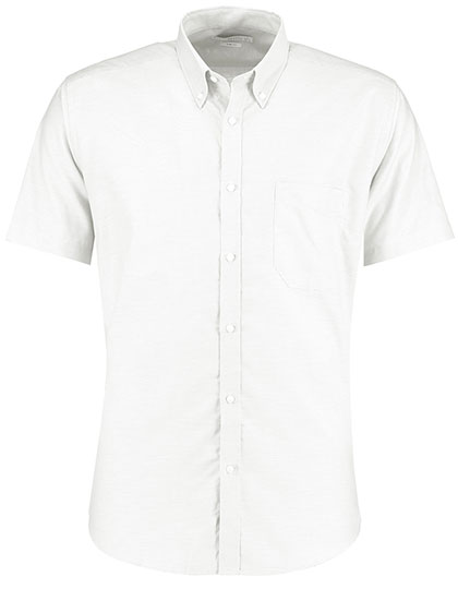 Kustom Kit Men´s Slim Fit Workwear Oxford Shirt Short Sleeve