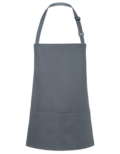 Karlowsky Kurze Latzschürze Basic mit Schnalle und Tasche