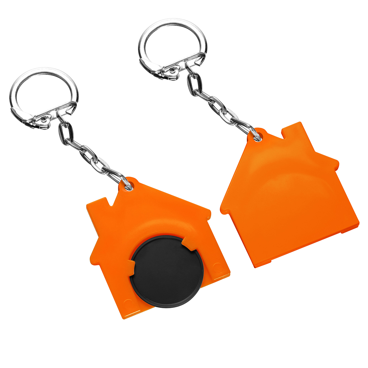 Chiphalter mit 1€-Chip Haus Chiphalter mit 1€-Chip Haus