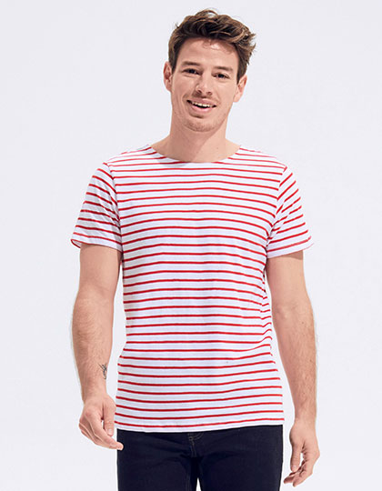 SOL´S Men´s Round Neck Striped T-Shirt Miles
