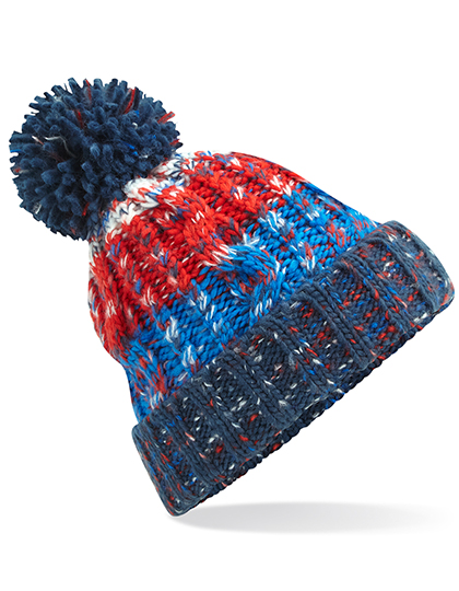 Beechfield Corkscrew Pom Pom Beanie Beechfield Corkscrew Pom Pom Beanie