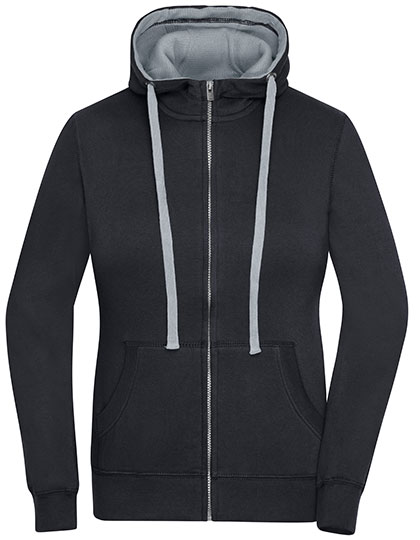 James&Nicholson Ladies´ Lifestyle Zip-Hoody James&Nicholson Ladies´ Lifestyle Zip-Hoody