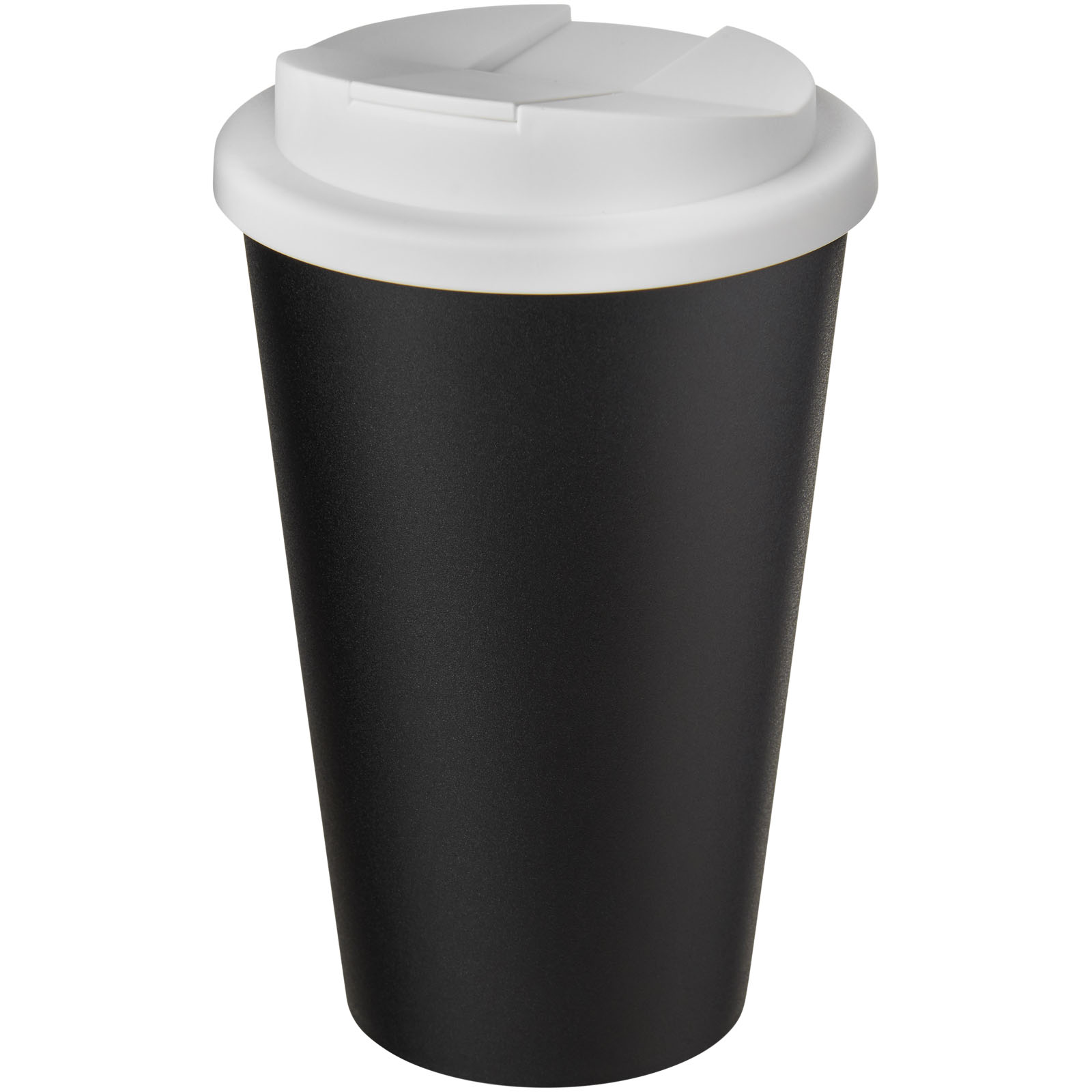 Americano® Eco 350 ml recycelter Becher mit auslaufsicherem Deckel Americano® Eco 350 ml recycelter Becher mit auslaufsicherem Deckel
