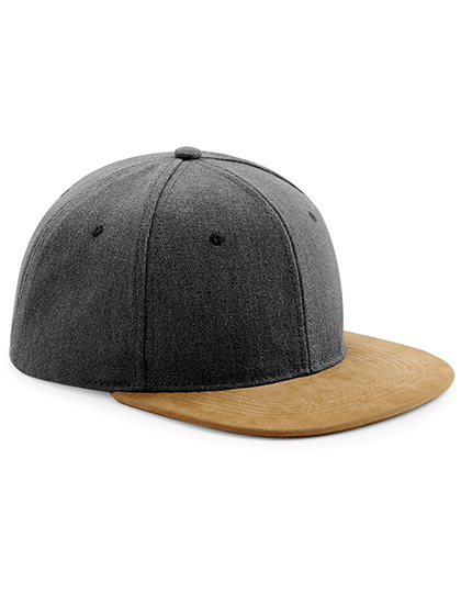 Beechfield Suede Peak Snapback Beechfield Suede Peak Snapback