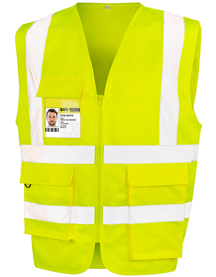 Result Safe-Guard Heavy Duty Polycotton Security Vest Result Safe-Guard Heavy Duty Polycotton Security Vest