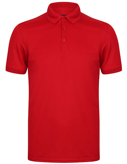 Henbury Men´s Slim Fit Stretch Polo Shirt + Wicking Finish