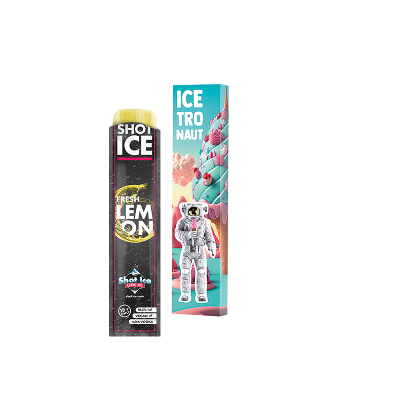 Long Box Shot Ice - Fresh Lemon 10 5% vol Long Box Shot Ice - Fresh Lemon 10 5% vol