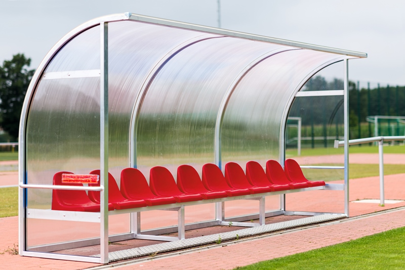 Spielerkabine Champion vollverschweißt Spielerkabine Champion vollverschweißt