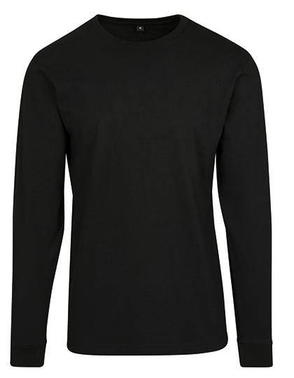 Build Your Brand Long Sleeve Tee With Cuffrib Build Your Brand Long Sleeve Tee With Cuffrib